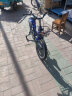 凤凰（Phoenix）儿童自行车宝宝脚踏车儿童折叠自行车3-8岁童车  陆寻  蓝色 18寸 实拍图