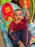宝宝春秋休闲裤宽松婴幼儿运动裤婴儿长裤男春季韩版裤子女童春装 蓝色 80cm 实拍图