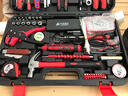 卡夫威尔 电讯电子电工工具箱套装电动螺丝批万用表组套74件套 C3708A 实拍图