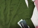 哥弟真的好圆领针织打底纯羊绒衫女毛衣A300341 橄榄绿 S(2码) 实拍图