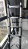 杜邦（DUPONT）世界500强伸缩梯子家用安全梯工程折叠楼梯多功能铝合金竹节梯 【加厚】多功能2.2+2.2M(30步距) 晒单实拍图