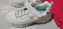 Skechers斯凯奇学生童鞋熊猫鞋男女童运动鞋老爹鞋魔术贴休闲跑鞋996212L 实拍图