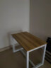 歆印长条桌窄桌实木制靠墙客厅长方形小长桌子简约现代卧室学习电脑桌 长100cm宽60cm高75cm 实拍图