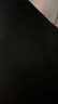 百圆裤业;BAIYUAN TROUSERS牛仔裤男2024春夏季新款修身黑色vibe美式高街裤子复古微喇叭长裤 黑色 M（建议110-130斤） 实拍图