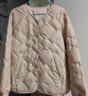 雅鹿2025新款轻薄羽绒服女短款小个子百搭内胆内外穿保暖女士冬季外套 卡其色 L 建议130-145斤 实拍图