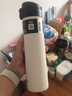 虎牌（TIGER）日本进口保温保冷水杯旅行便携不锈钢男女水杯MKA-K060白色600ml  实拍图