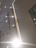 雷士（NVC） LED导轨射灯高亮背景墙展厅服装店照明COB明装吸顶轨道灯天花灯 黑色-35W暖白光-需自购三线导轨 实拍图