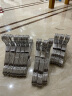 第6金（DEMETAL）不锈钢衣架304晾衣架加粗衣服架挂钩晒衣架防风内衣服挂架子衣撑 40cm成人标准款（304不锈钢） 50个装 实拍图