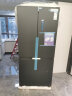 美的（Midea）60厘米薄系列485升十字对开双开门四开门超薄可嵌入家用智能电冰箱一级变频BCD-485WSPZM(E)大容量 晒单实拍图
