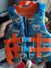 WATERTIME/水川 儿童浮力衣游泳浮潜马甲 免充气填充浮力棉浮力衣小熊 S 实拍图