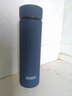 富光 富光悠乐保温杯水杯316不锈钢杯子便携车载商务办公男女学生刻字 磨砂墨蓝色500ml（316内胆） 实拍图