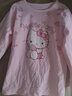 Hello Kitty女童内衣套装棉儿童秋衣套装秋冬秋衣秋裤家居服睡衣裤秋装 【春秋B款】粉色 56017 130 适合125-135cm 实拍图