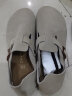 Devo Life软木鞋时尚两穿单鞋休闲舒适包头鞋平跟时尚半拖踩跟女拖鞋 56144 灰色反绒皮 40 实拍图