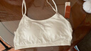 金三塔抹胸带胸垫防走光时尚打底吊带抹胸运动裹胸 白色有胸垫 XL (170/92A) 实拍图