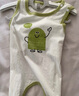 贝乐咿肚兜婴儿护肚宝宝夏季款肚围薄款纯棉男女新生儿护肚背心连腿背心 1814喝奶+1816拇指 66 实拍图