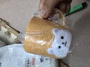 中麒 儿童牙刷杯子洗漱漱口杯刷牙杯子牙桶套装创意牙缸杯可爱牙刷杯 小熊漱口杯黄色 实拍图