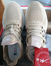 双星八特休闲运动鞋男士新款男鞋网面透气防臭跑步鞋减震百搭轻便 米色056夏款 41 实拍图