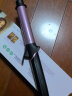 飞利浦（PHILIPS）电卷发棒 蛋卷头 防烫设计  8档数字恒温  32mm  BHB868/05 紫色 实拍图