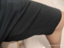 乔丹QIAODAN运动短裤男运动裤子男夏季速干透气篮球跑步梭织五分裤 黑色-透气速干-1318 M 实拍图