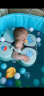 诺澳 婴儿游泳池大号家用室内儿童游泳桶免充气泳池宝宝洗澡桶 80x85cm夹棉气球蓝款-均码脖圈 实拍图