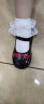 江博士（DR·KONG）童鞋春秋女童红色演出皮鞋幼儿公主单鞋软底礼仪鞋 黑色 27码 适合脚长约16.8-17.4cm 晒单实拍图