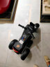 贝多奇儿童电动车摩托车双驱男女宝宝科幻大号三轮小孩玩具可坐人充电瓶 mini款黑色+单驱动+4.5A电瓶 实拍图