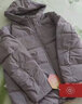 坦博尔羽绒服女短款秋冬连帽宽松保暖女士外套厚TD236356 芝袊紫 180  实拍图
