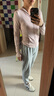 VVC防晒衣服女士修身冰丝凉感防紫外线城市轻户外外套 冰雾粉 M 实拍图