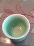 瓯江 瓯江(OUJIANG)龙泉青瓷酒具白酒杯简约高脚小酒杯敬酒杯陶瓷酒杯 和式酒杯梅子青 实拍图