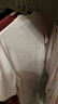 AB男T恤全棉圆领打底透气汗衫舒适宽松男短袖老人衫睡衣家居服T751 白色 2XL 实拍图
