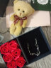 柯芙尼 S925银星月手链女士韩版双层星星生日手环圣诞节礼物送女友老婆 星月手链16+3cm-情人节礼物 实拍图