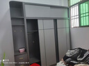 臻享家 定制衣柜 北欧推拉门衣柜现代简约卧室组合多功能大衣柜 衣柜+转角柜+顶柜 2.0米 实拍图