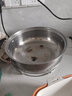 28cm不锈钢蒸锅加厚汤蒸两用锅单层蒸煮锅火锅蒸馒头包子锅电磁炉煤气灶通用 28cm双层汤蒸锅(电木耳) 实拍图