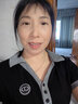 薇洛萱（WeiLuoXuan）polo领2025夏季新款连衣裙女宽松t恤裙棉显瘦遮肚减龄韩版a字9225 黑色 XL 建议115-130斤 实拍图