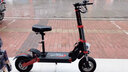 希洛普（SEALUP）电动滑板车成人  迷你电动车 小型代步车电动车 12寸越野电动车 Q18/仪表加速/国家3C金宇星电机/越野防爆胎/约40KM 实拍图