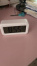 康巴丝（Compas）多功能电子学生闹钟 背光电子时钟 儿童闹钟 815 白色 实拍图