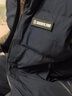 雪中飞男士短款连帽羽绒服马甲秋冬季保暖防寒可拆卸连帽羽绒背心 9752藏青 4XL (195) 实拍图