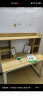 雅美乐电脑桌台式 书桌书柜组合学习桌中学生写字桌子 浅胡桃色582 实拍图