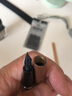 金豪（Jinhao） 金豪51A木杆学生用办公书法练字钢笔复古木质笔暗尖花梨木黑檀木桃木墨囊吸墨器 桃木 明尖F0.5MM 实拍图