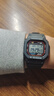 卡西欧（CASIO）G-SHOCK经典系列街头时尚小方块防水运动电子表男士学生表 GW-M5610U-1 小红圈+太阳能+电波 实拍图