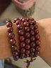 仙引 非洲紫檀沉水佛珠手链天然木饰手串男女款项链 男款8mmX108颗 实拍图