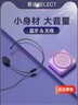 慕选SW006小蜜蜂扩音器教师专用上课喇叭导游讲解无线麦克风喊话扬声器头戴式老师讲课用便携式喇叭 【有线】鎏金粉标准版 实拍图