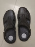 回力凉鞋男夏季不臭脚休闲男士凉拖两用鞋防滑耐磨包头防撞沙滩鞋男 黑色 39 实拍图