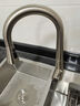 杜邦世界500强厨房冷热抽拉式龙头304不锈钢厨房水龙头洗碗盆水龙头 不锈钢天鹅颈厨房抽拉龙头 不锈钢拉丝 实拍图