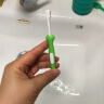 贝亲 (Pigeon) 牙刷 婴儿牙刷 婴儿训练牙刷 儿童牙刷 柔软刷毛 3阶段训练牙刷 绿色+黄色  1-3岁 进口 10852 实拍图