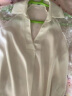 ANMANI恩曼琳22秋季新款法式蕾丝刺绣花衬衫女白色蕾丝衫EANBCG52 珍珠白-预售7天 S-预售7天 晒单实拍图