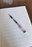 英雄（HERO）钢笔709心水透明铱金钢笔学生墨水笔练字笔透紫 实拍图