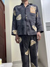 小情歌情侣睡衣女纯棉长袖全棉卡通男士睡衣套装可外穿家居服 MX2112G女装/MX2112B男装单套 L 男/身高170-175 体重120-130 实拍图