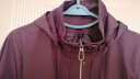 梵花秀（fanhuaxiu）中年妈妈装外套新款阔太太时尚洋气薄款风衣中老年女装春秋上衣 紫色高品质外套 2XL建议穿125-135斤 晒单实拍图