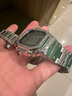 卡西欧（CASIO）G-SHOCK系列经典小方块街头时尚运动防水防震方形手表男送礼推荐 银砖GMW-B5000D-1太阳能蓝牙电波 实拍图